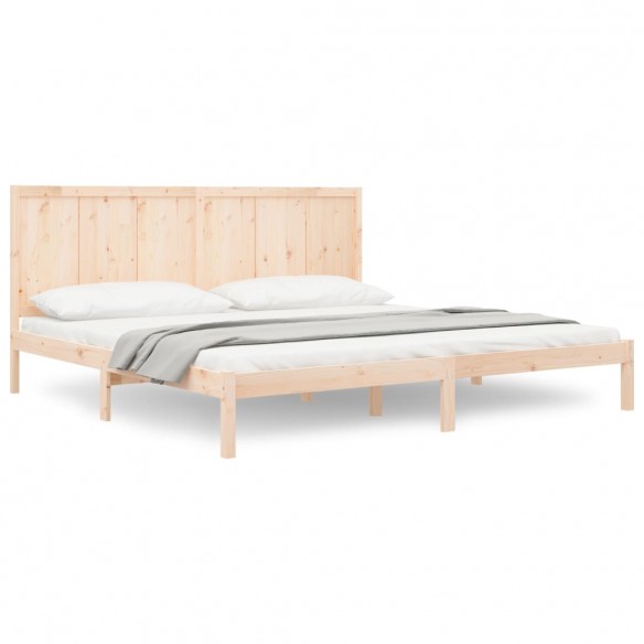 Cadre de lit bois de pin massif 180x200 cm super king