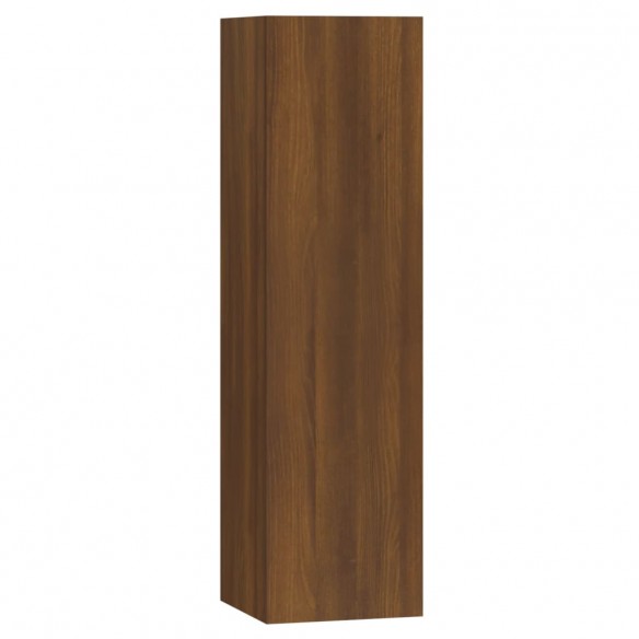 Ensemble de meubles TV 5 pcs Chêne marron Bois d'ingénierie