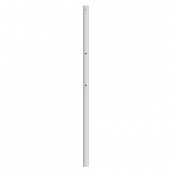 Tête de lit métal blanc 75 cm