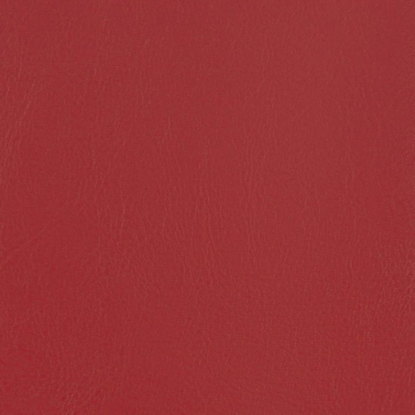 Fauteuil cabriolet avec repose-pied rouge bordeaux similicuir