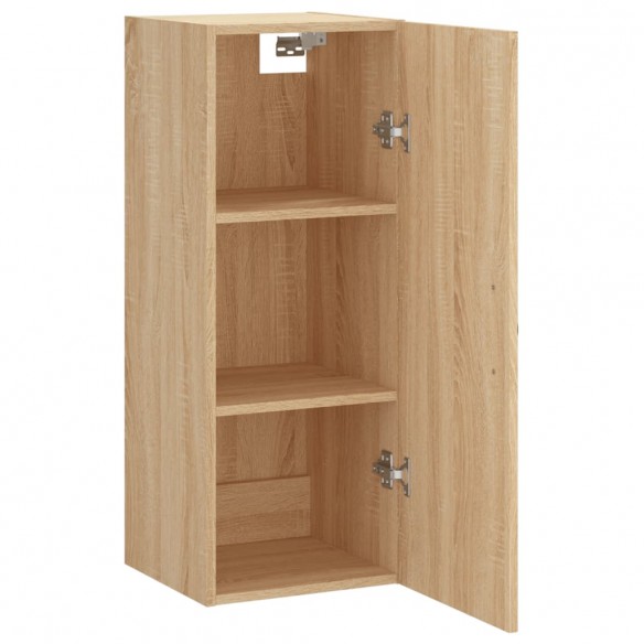 Armoire murale chêne sonoma 34,5x34x90 cm bois d'ingénierie