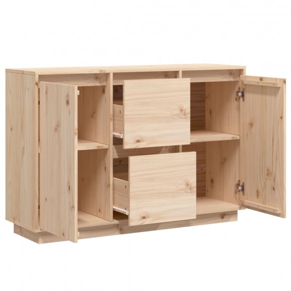 Buffet 110x34x75 cm bois massif de pin