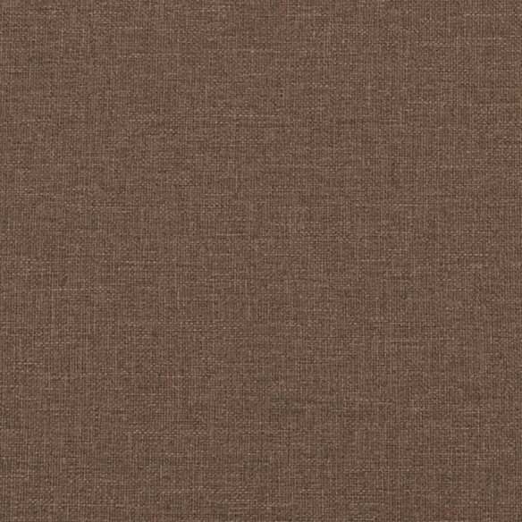 Canapé à 3 places Marron 180 cm Tissu