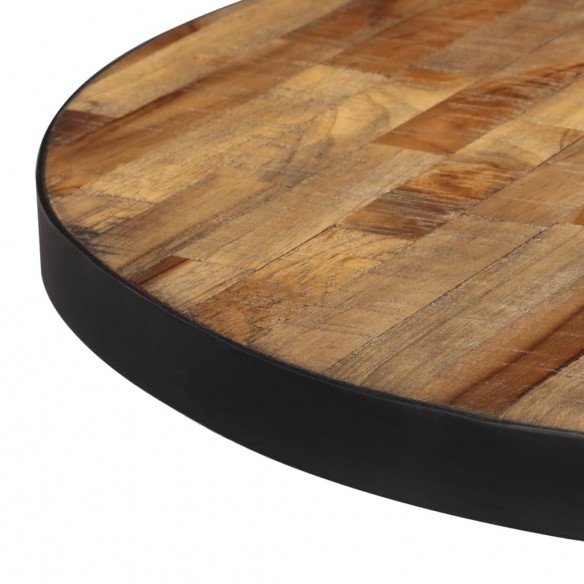 Table de bistro ronde Ø55x76 cm teck de récupération massif