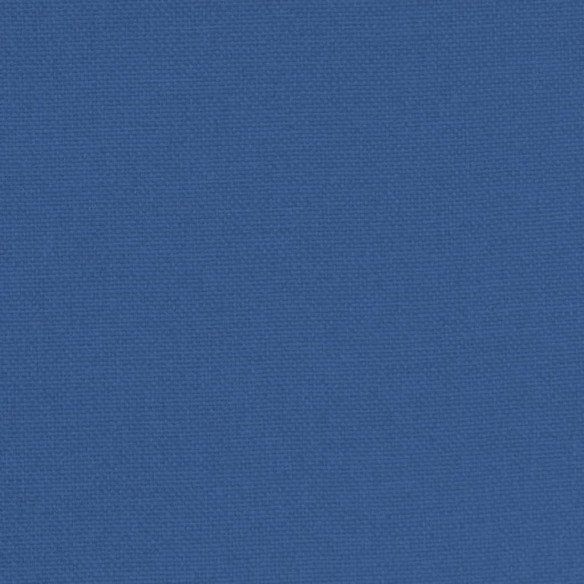 Fauteuil cabriolet avec repose-pied bleu tissu