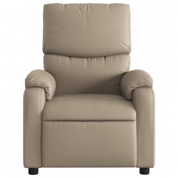 Fauteuil de massage inclinable Cappuccino Similicuir