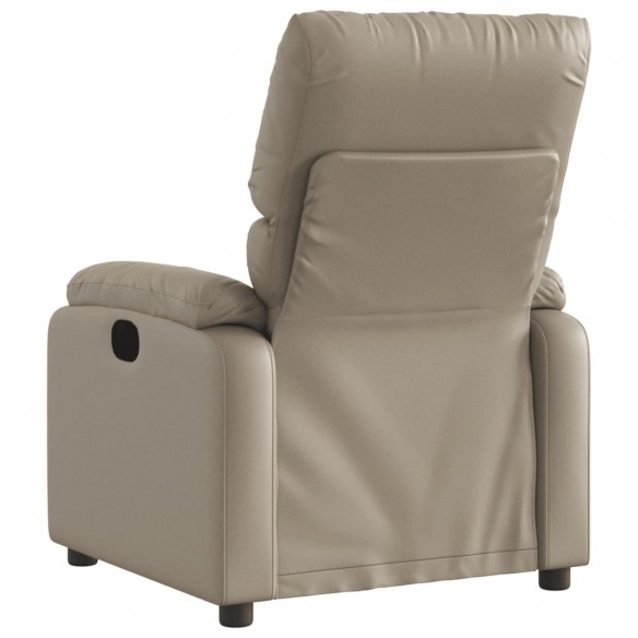 Fauteuil de massage inclinable Cappuccino Similicuir