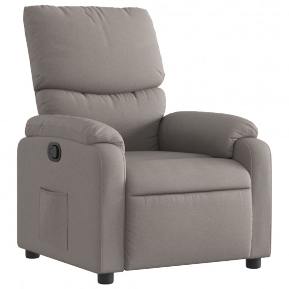 Fauteuil inclinable Taupe Tissu