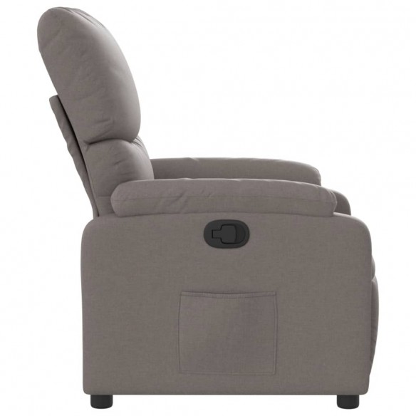 Fauteuil inclinable Taupe Tissu