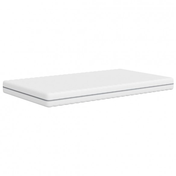 Matelas en mousse moyennement doux 120x200 cm