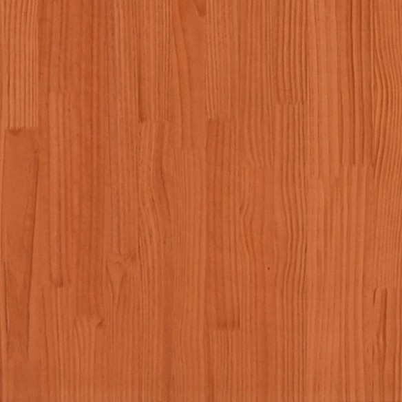 Cadre de lit cire marron 80x200 cm bois de pin massif