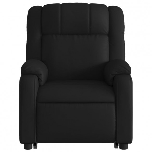 Fauteuil inclinable électrique noir similicuir