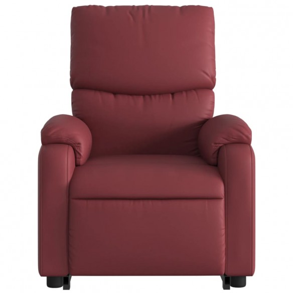 Fauteuil inclinable Rouge bordeaux Similicuir