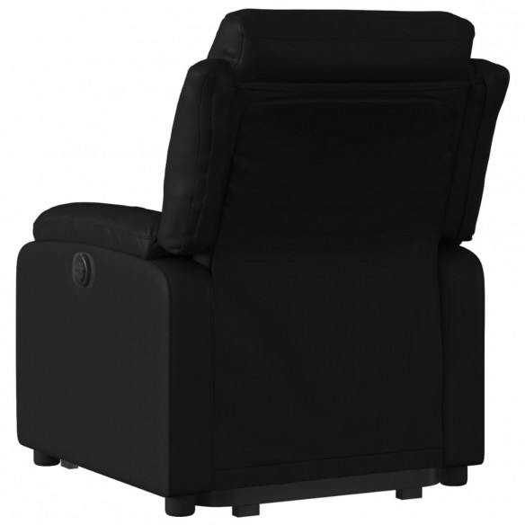 Fauteuil inclinable Noir Similicuir