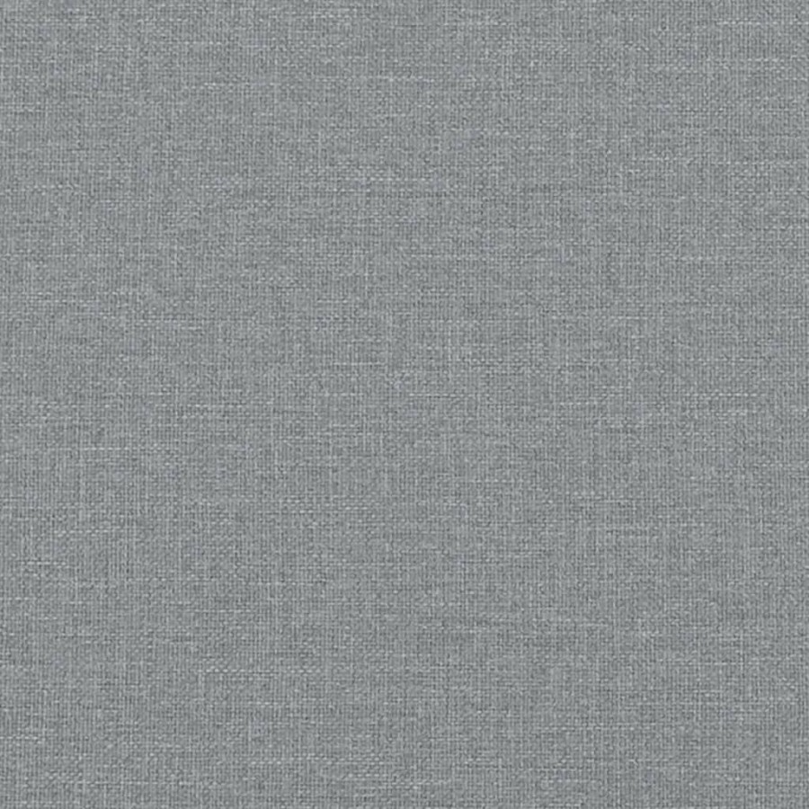 Ensemble de canapés 3 pcs gris clair tissu