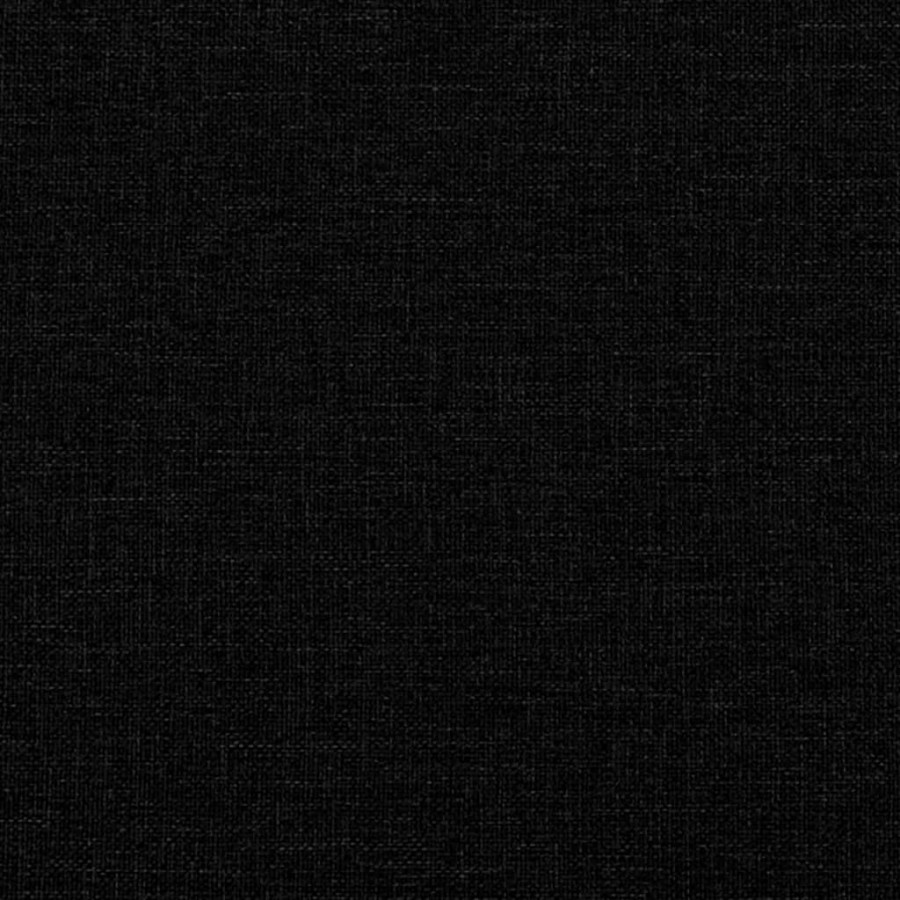 Ensemble de canapés 3 pcs noir tissu