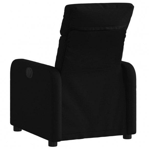 Fauteuil inclinable Noir Tissu