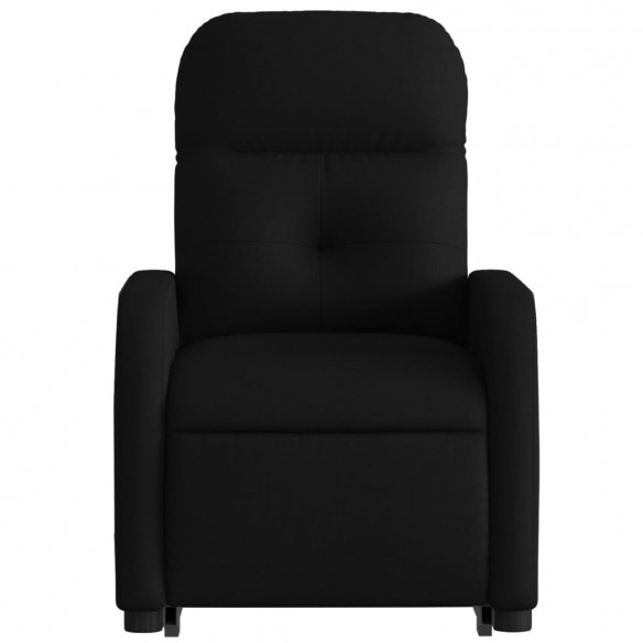 Fauteuil inclinable électrique noir tissu