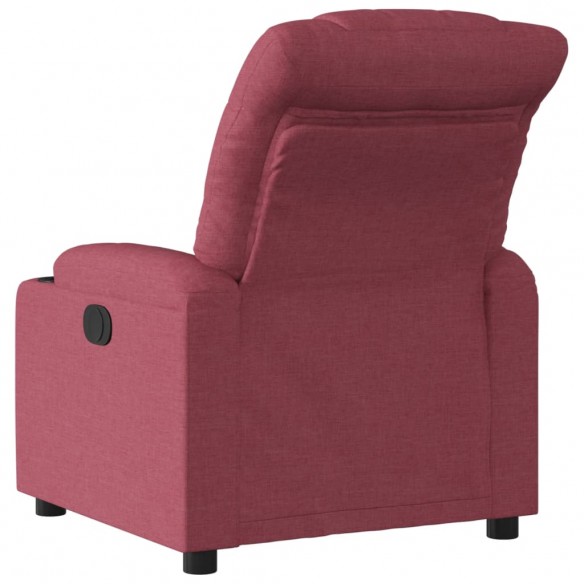 Fauteuil inclinable Rouge bordeaux Tissu