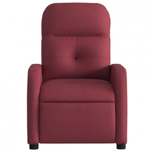 Fauteuil inclinable Rouge bordeaux Tissu