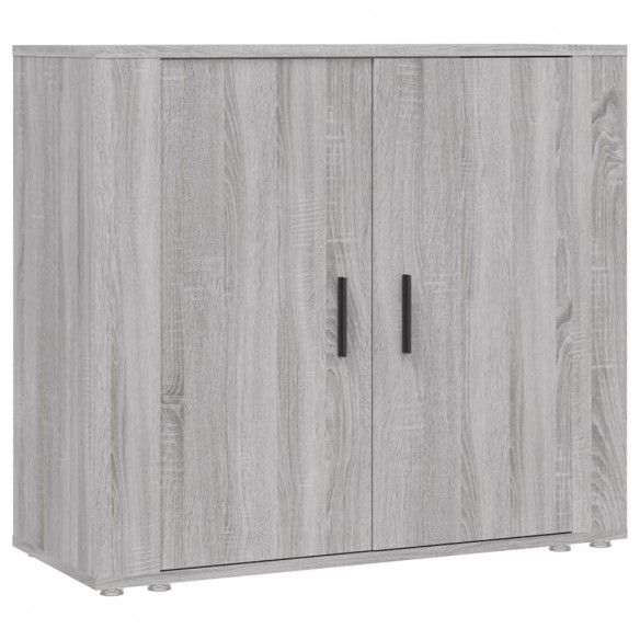 Buffet Sonoma gris 80x33x70 cm Bois d'ingénierie