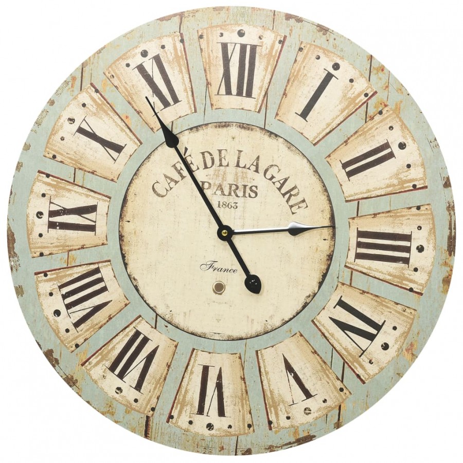 Horloge murale Multicolore 60 cm MDF Horloge murale Multicolore 60 cm MDF