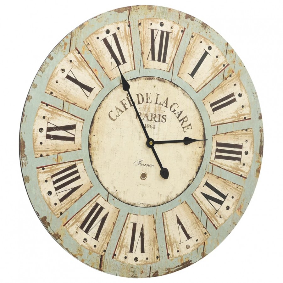 Horloge murale Multicolore 60 cm MDF Horloge murale Multicolore 60 cm MDF