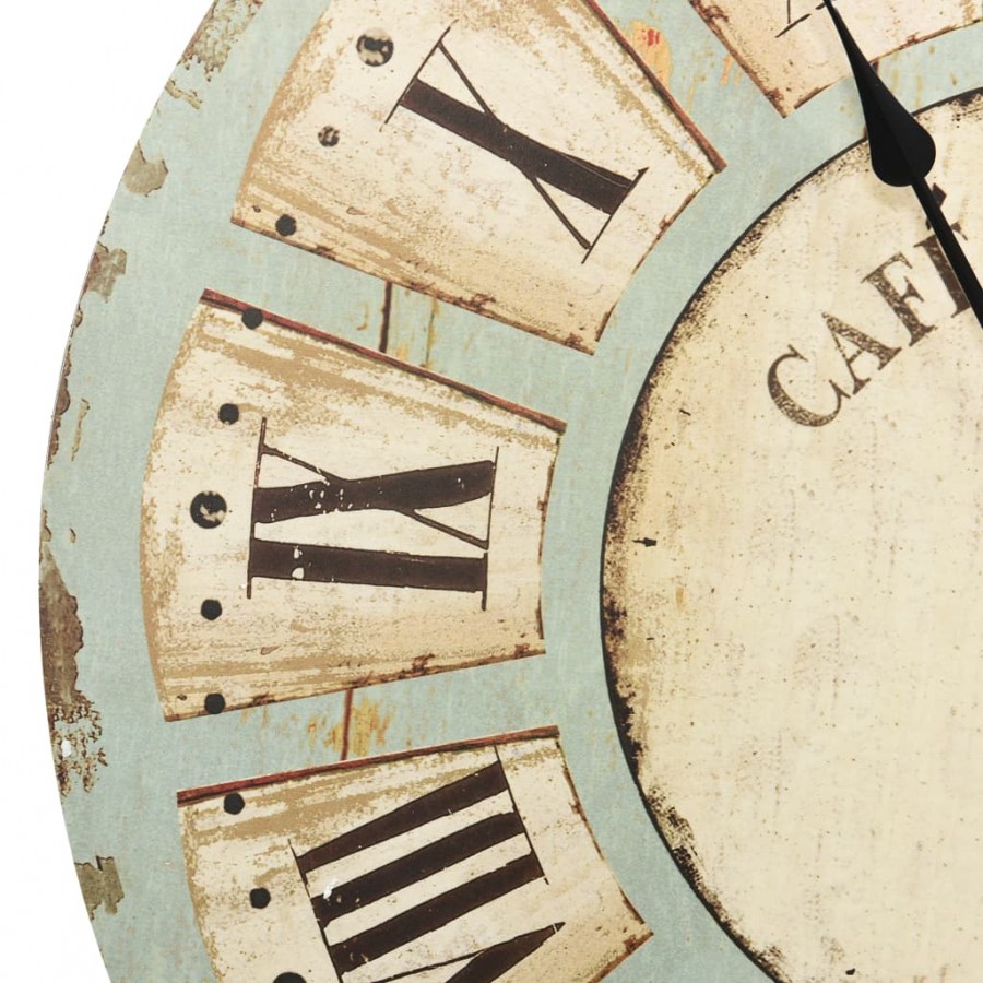 Horloge murale Multicolore 60 cm MDF Horloge murale Multicolore 60 cm MDF