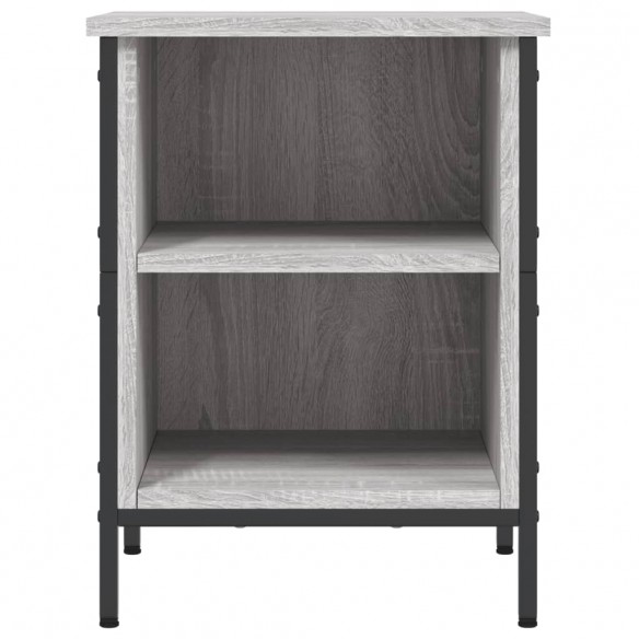 Armoire à chaussures sonoma gris 38x35x50 cm bois d'ingénierie