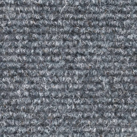 Tapis autoadhésifs de marches 5 pcs Gris clair 56x17x3 cm