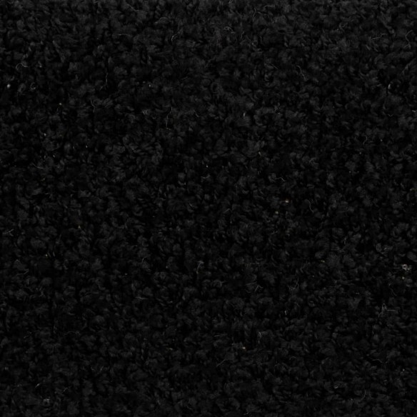 Tapis d'escalier 10 pcs 65x21x4 cm Noir