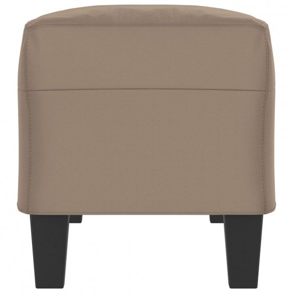 Banc Taupe 100x35x41 cm Tissu microfibre