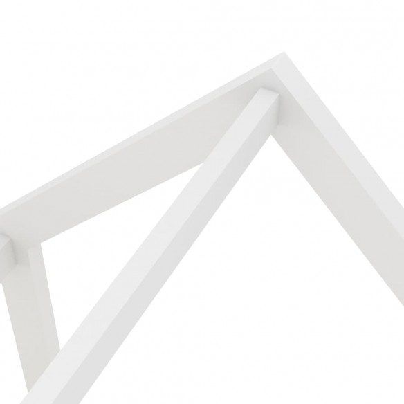 Lit d'enfant avec un tiroir Blanc Pin massif 70x140 cm