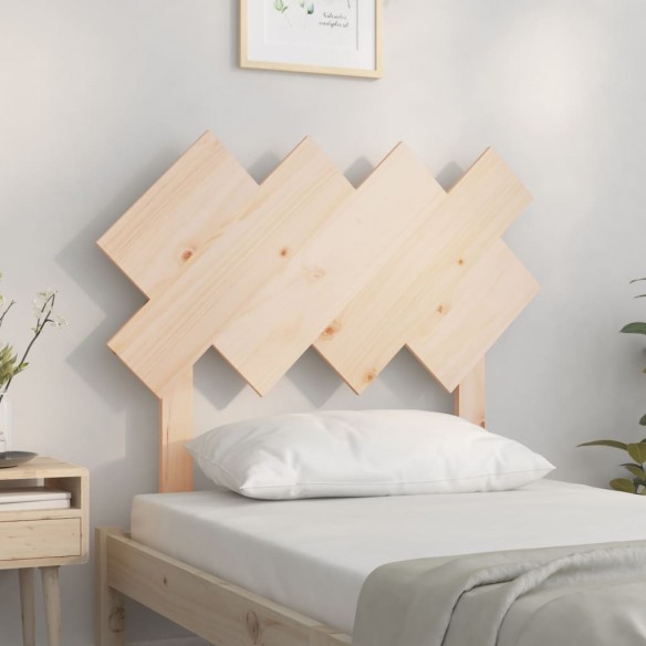 Tête de lit 92x3x81 cm Bois massif de pin