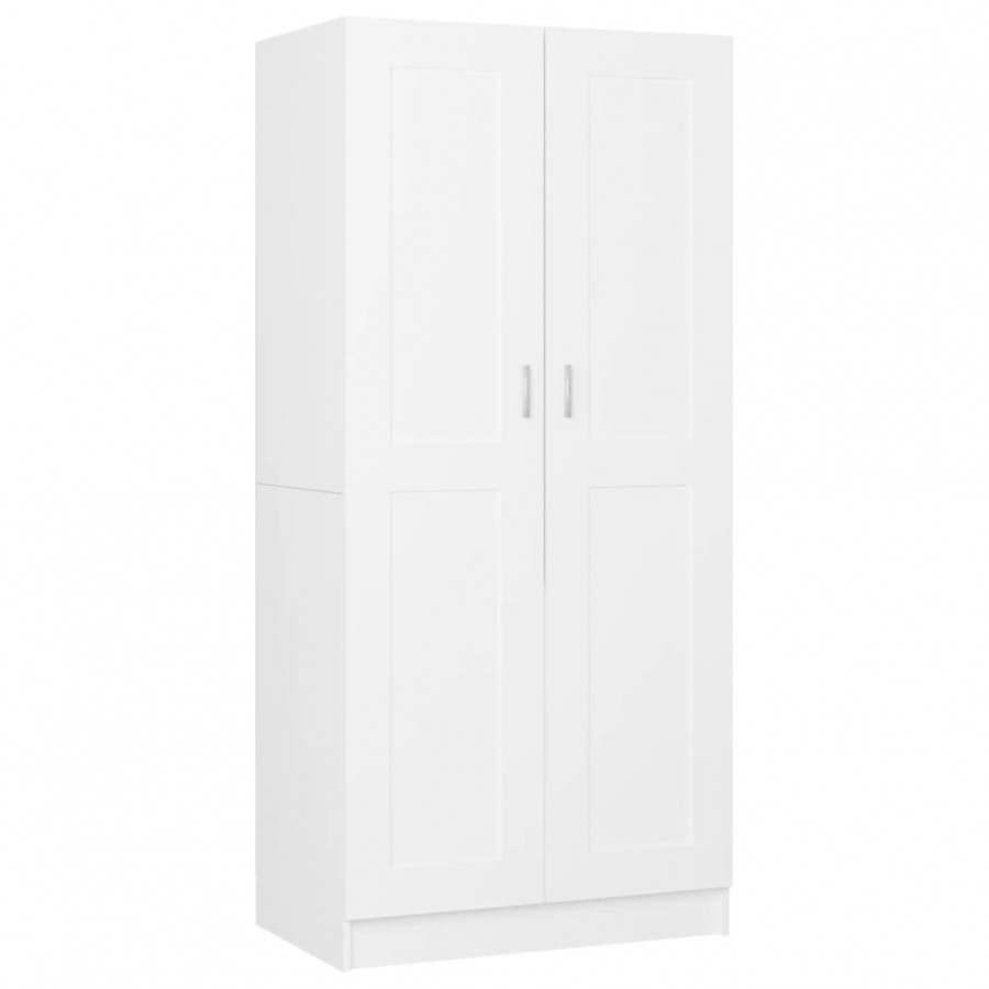 Garde-robe Blanc 82,5x51,5x180 cm Aggloméré