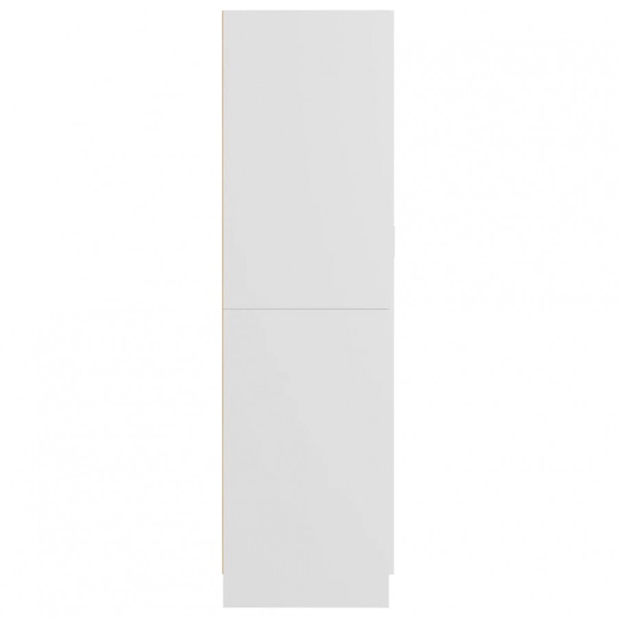 Garde-robe Blanc 82,5x51,5x180 cm Aggloméré