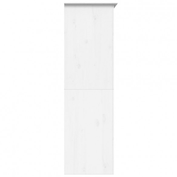 Garde-robe BODO blanc 101x52x176,5 cm bois massif de pin