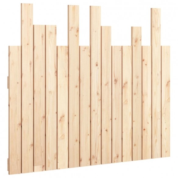 Tête de lit murale 95,5x3x80 cm Bois massif de pin