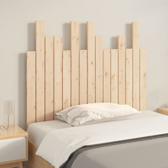 Tête de lit murale 95,5x3x80 cm Bois massif de pin