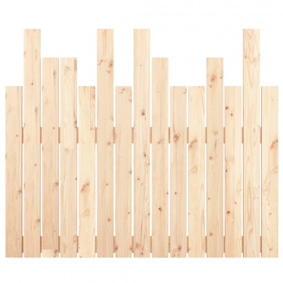 Tête de lit murale 95,5x3x80 cm Bois massif de pin