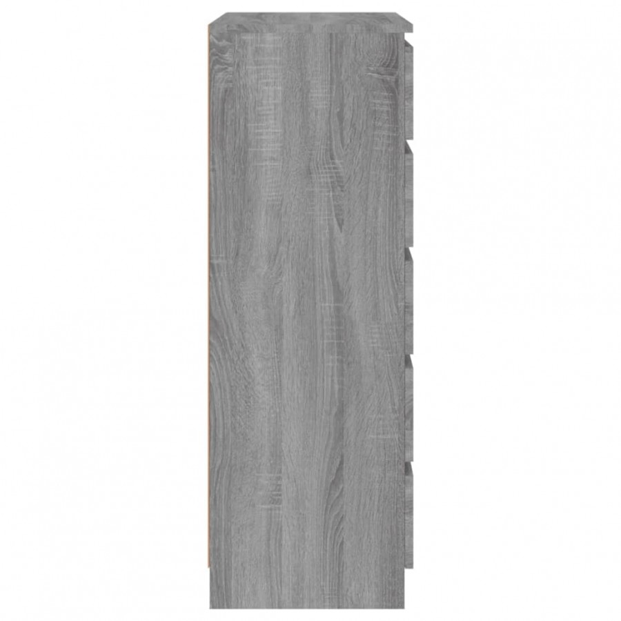 Commode Sonoma gris 60x36x103 cm 