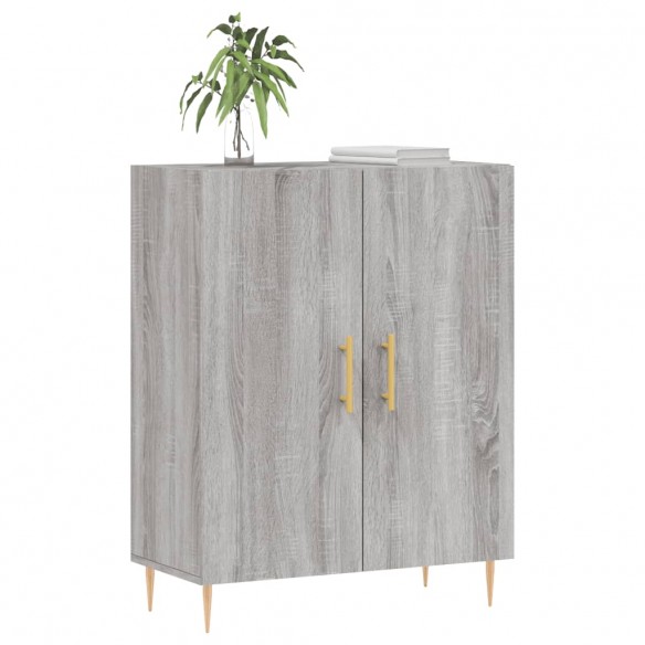 Buffet sonoma gris 69,5x34x90 cm bois d'ingénierie