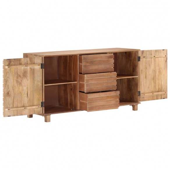 Buffet 150x50x81 cm Bois de manguier massif