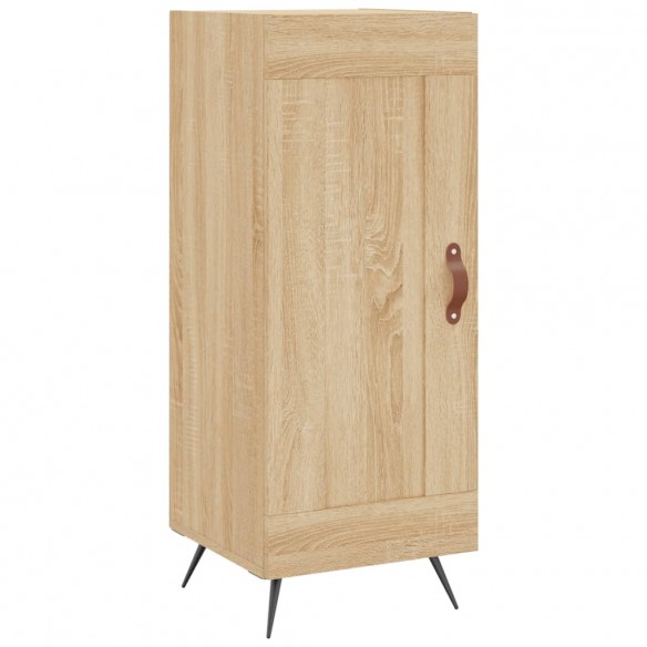 Buffet haut Chêne sonoma 34,5x34x180 cm Bois d'ingénierie