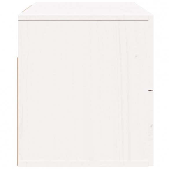 Tables de chevet murales 2 pcs Blanc 50x36x40 cm