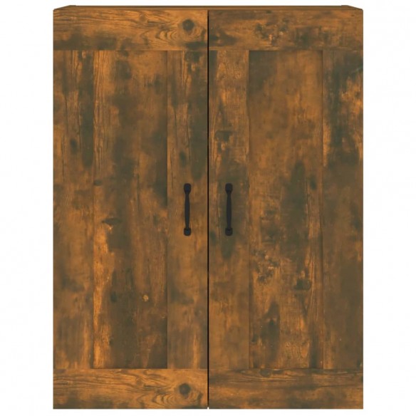 Armoire murale suspendue Chêne fumé 69,5x32,5x90 cm