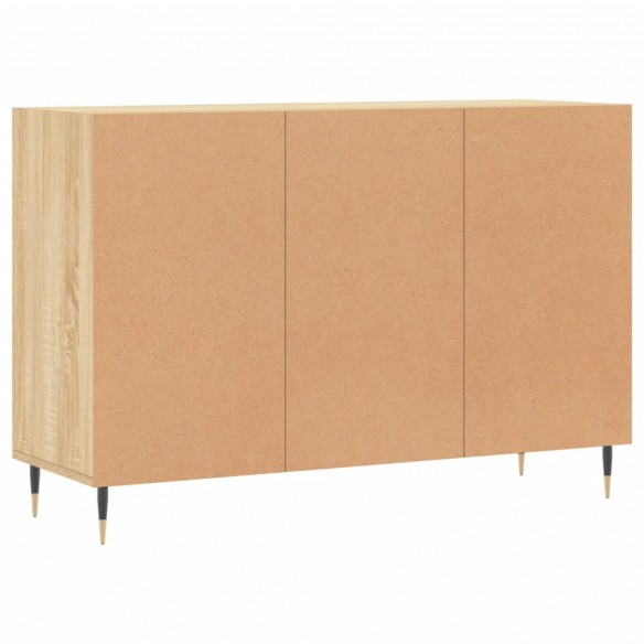 Buffet chêne sonoma 103,5x35x70 cm bois d'ingénierie