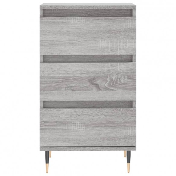 Buffet sonoma gris 40x35x70 cm bois d'ingénierie