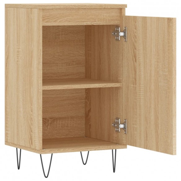 Buffets 2 pcs chêne sonoma 40x35x70 cm bois d'ingénierie