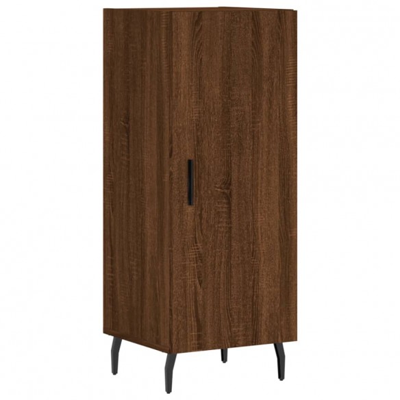 Buffet Chêne marron 34,5x34x90 cm Bois d'ingénierie